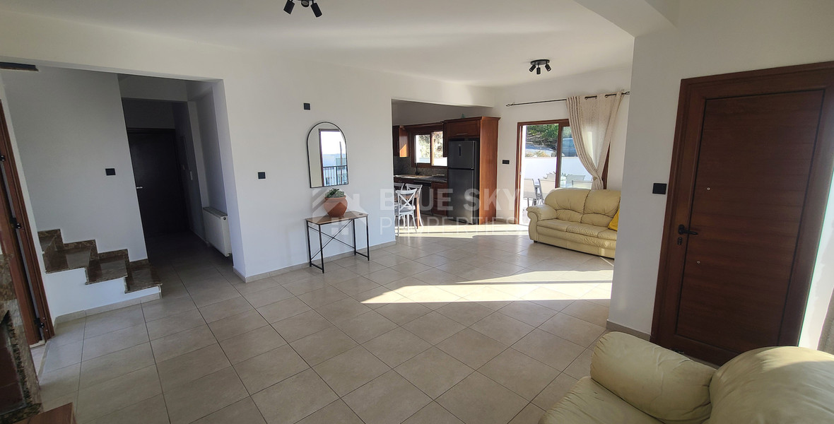 Luxury Detached four Bedroom House with unobstructed sea views and private swimming pool located in Tsada, Pafos for sale.