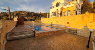 Luxury Detached four Bedroom House with unobstructed sea views and private swimming pool located in Tsada, Pafos for sale.