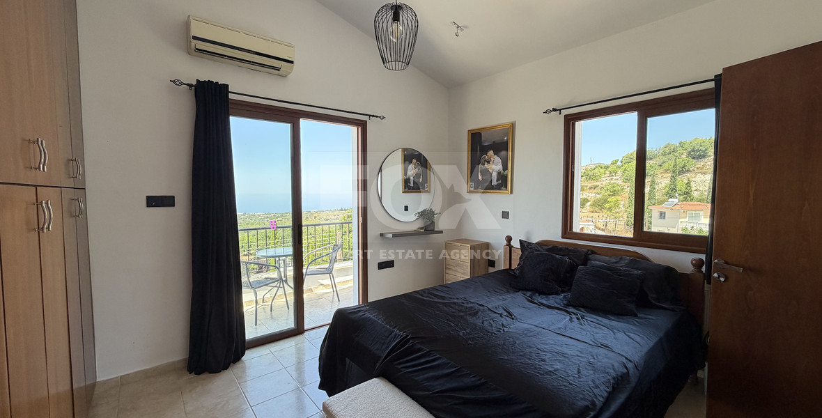 Luxury Detached four Bedroom House with unobstructed sea views and private swimming pool located in Tsada, Pafos for sale.