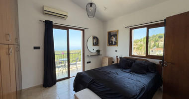 Luxury Detached four Bedroom House with unobstructed sea views and private swimming pool located in Tsada, Pafos for sale.