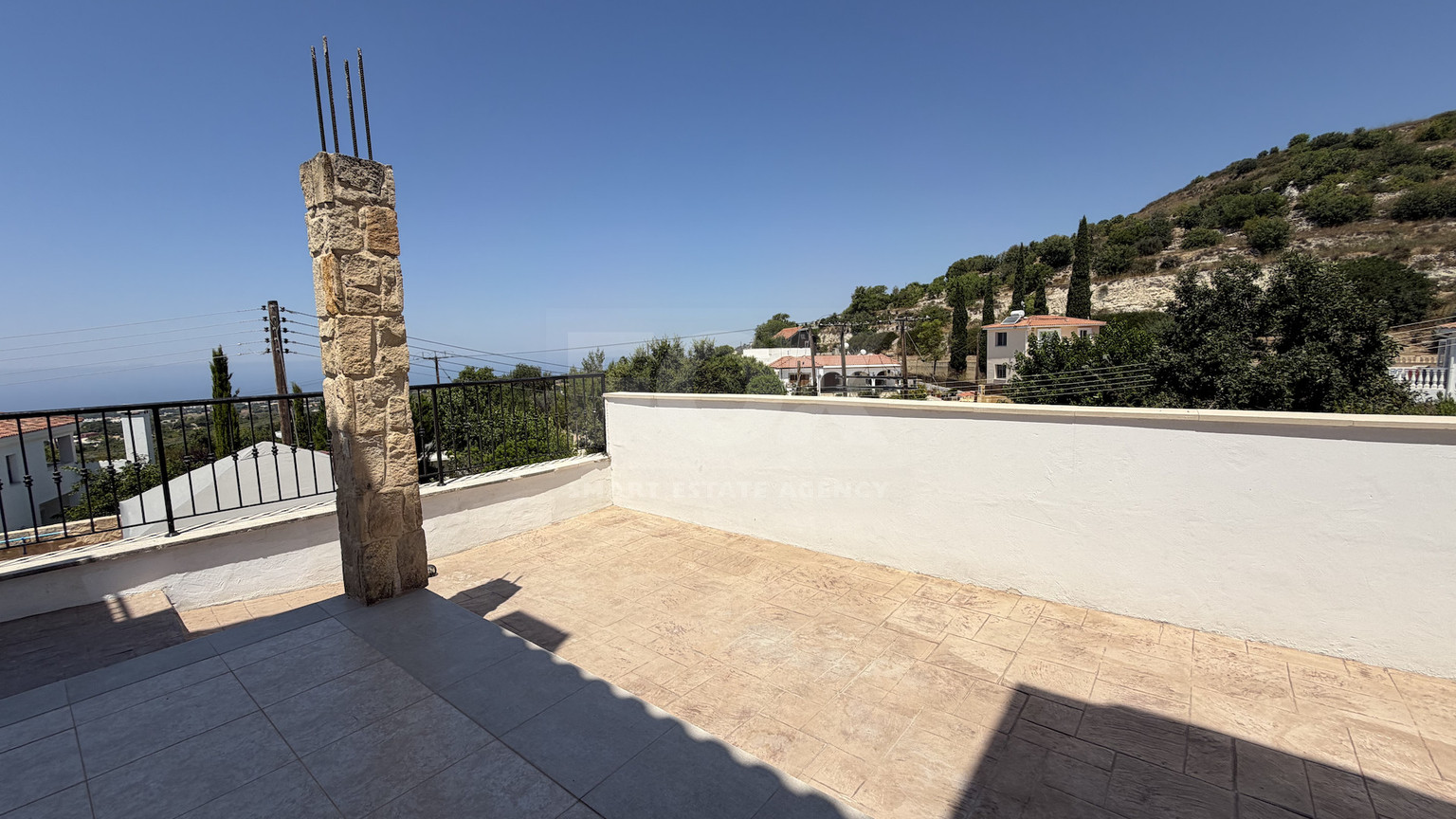 Luxury Detached four Bedroom House with unobstructed sea views and private swimming pool located in Tsada, Pafos for sale.