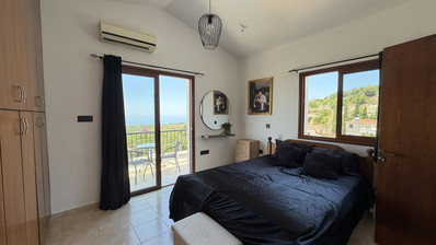 Luxury Detached four Bedroom House with unobstructed sea views and private swimming pool located in Tsada, Pafos for sale.
