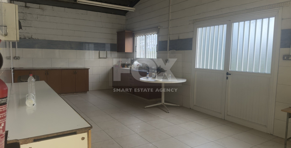 RENT: WAREHOUSE 1,000SQM ON A PLOT OF 4,000 IN THE INDUSTRIAL AGREA OF AGIOS SYLAS