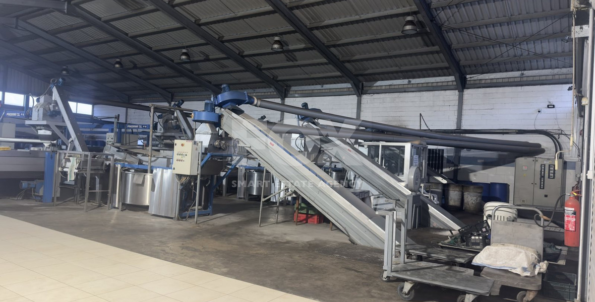 RENT: WAREHOUSE 1,000SQM ON A PLOT OF 4,000 IN THE INDUSTRIAL AGREA OF AGIOS SYLAS