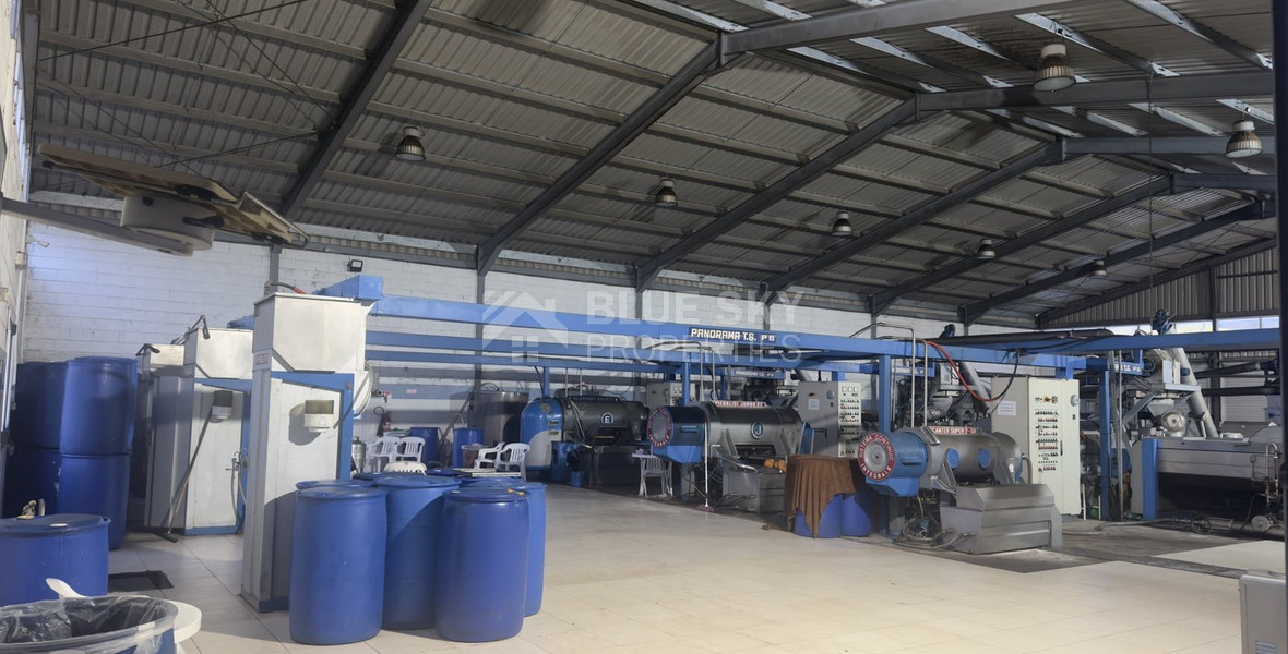 RENT: WAREHOUSE 1,000SQM ON A PLOT OF 4,000 IN THE INDUSTRIAL AGREA OF AGIOS SYLAS