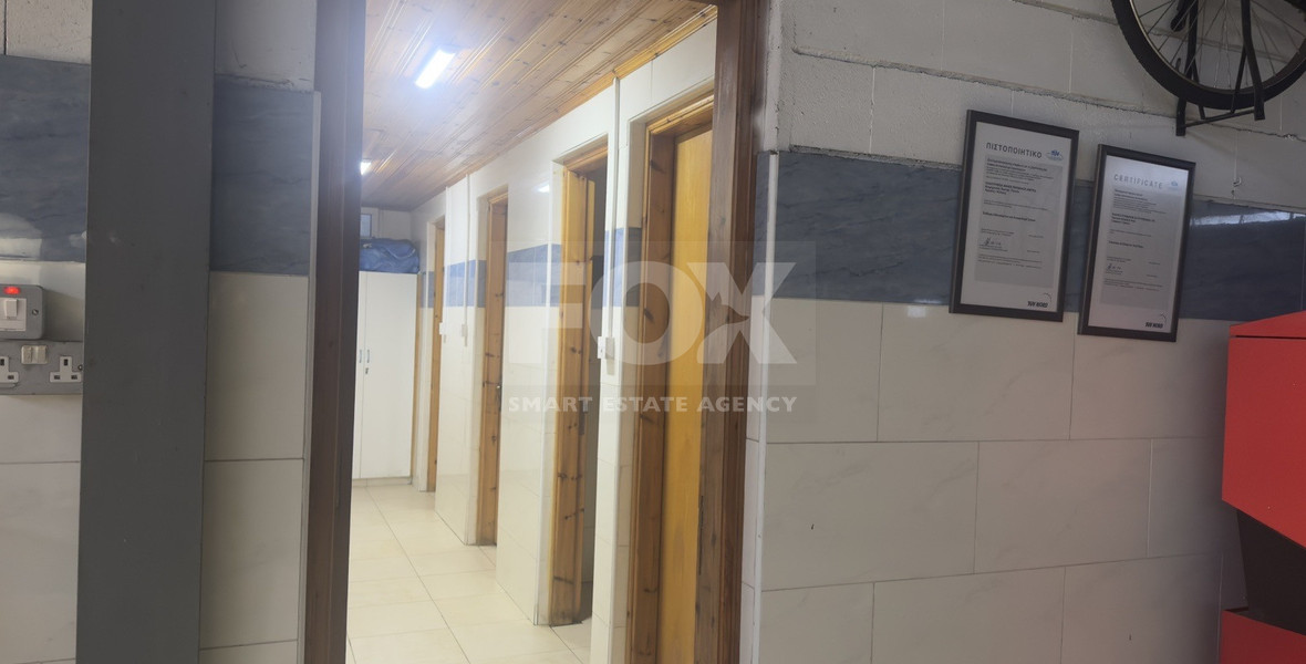 RENT: WAREHOUSE 1,000SQM ON A PLOT OF 4,000 IN THE INDUSTRIAL AGREA OF AGIOS SYLAS