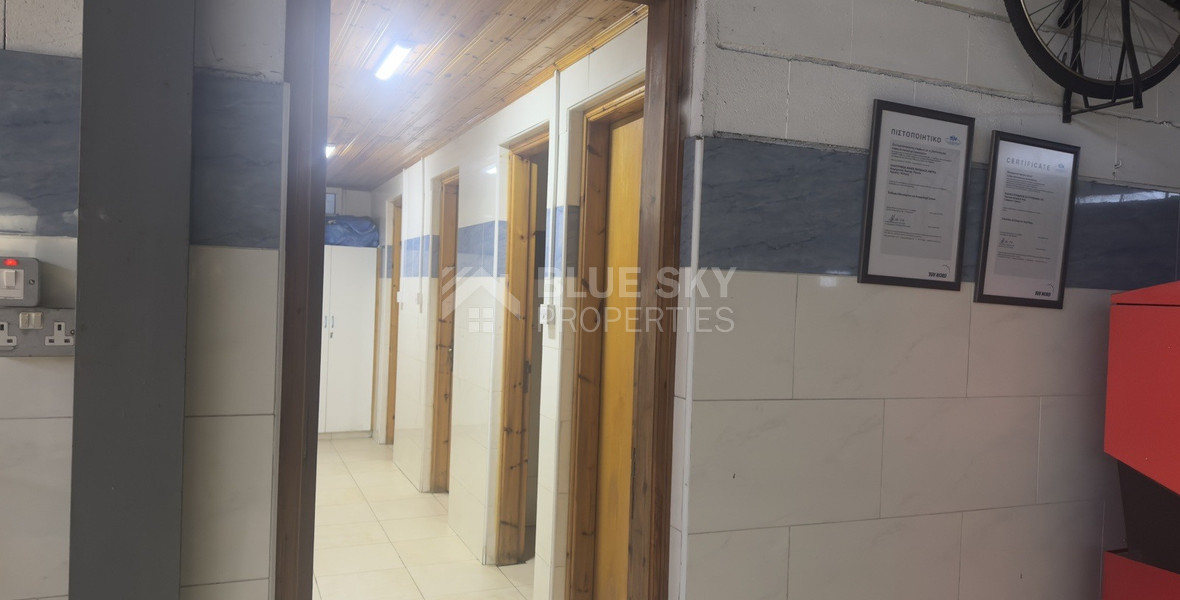 RENT: WAREHOUSE 1,000SQM ON A PLOT OF 4,000 IN THE INDUSTRIAL AGREA OF AGIOS SYLAS