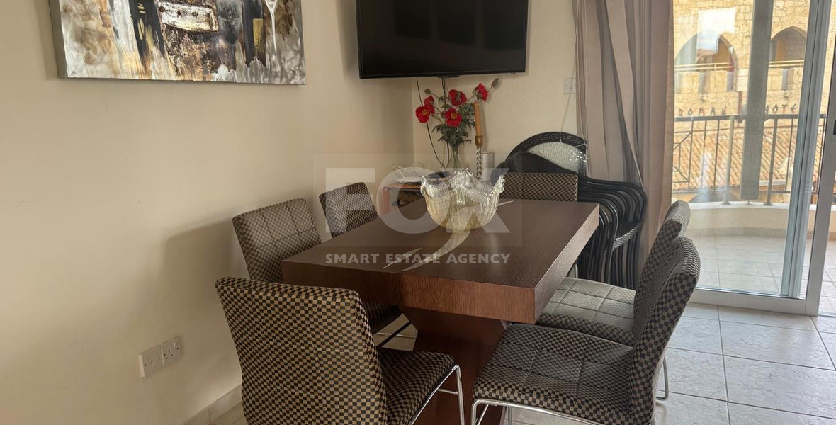 Fully Furnished Two Bedroom Apartment in Kato Pafos for sale