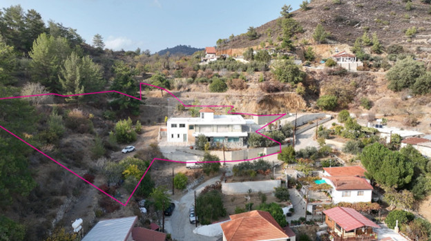 Spacious Two-Storey Detached House  with Basement & Workshop For Sale in Zoopigi Village, Limassol