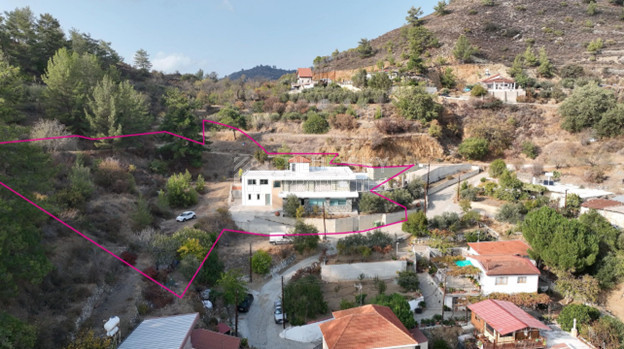 Spacious Two-Storey Detached House  with Basement & Workshop For Sale in Zoopigi Village, Limassol