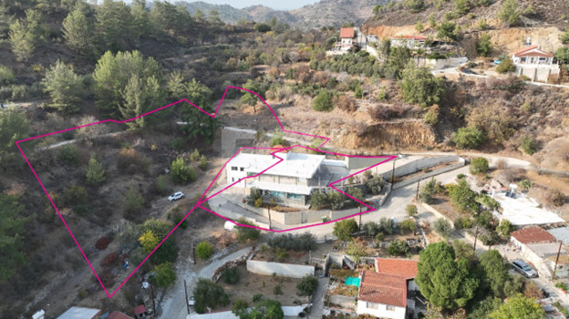 Spacious Two-Storey Detached House  with Basement & Workshop For Sale in Zoopigi Village, Limassol