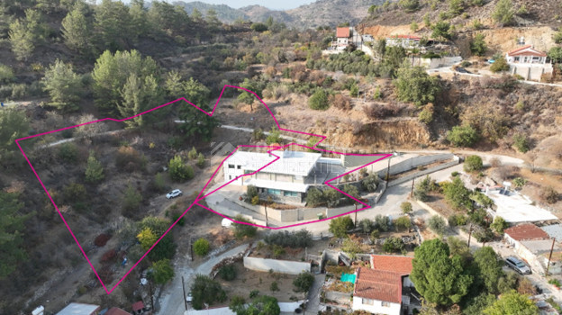 Spacious Two-Storey Detached House  with Basement & Workshop For Sale in Zoopigi Village, Limassol