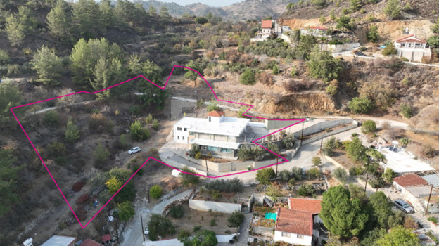 Spacious Two-Storey Detached House  with Basement & Workshop For Sale in Zoopigi Village, Limassol