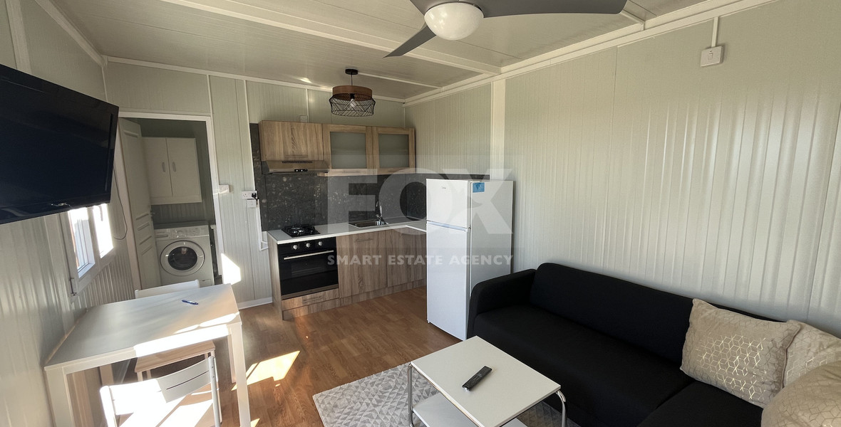For Rent Prefabricated House -Bills Included- with Garden in Monagroulli