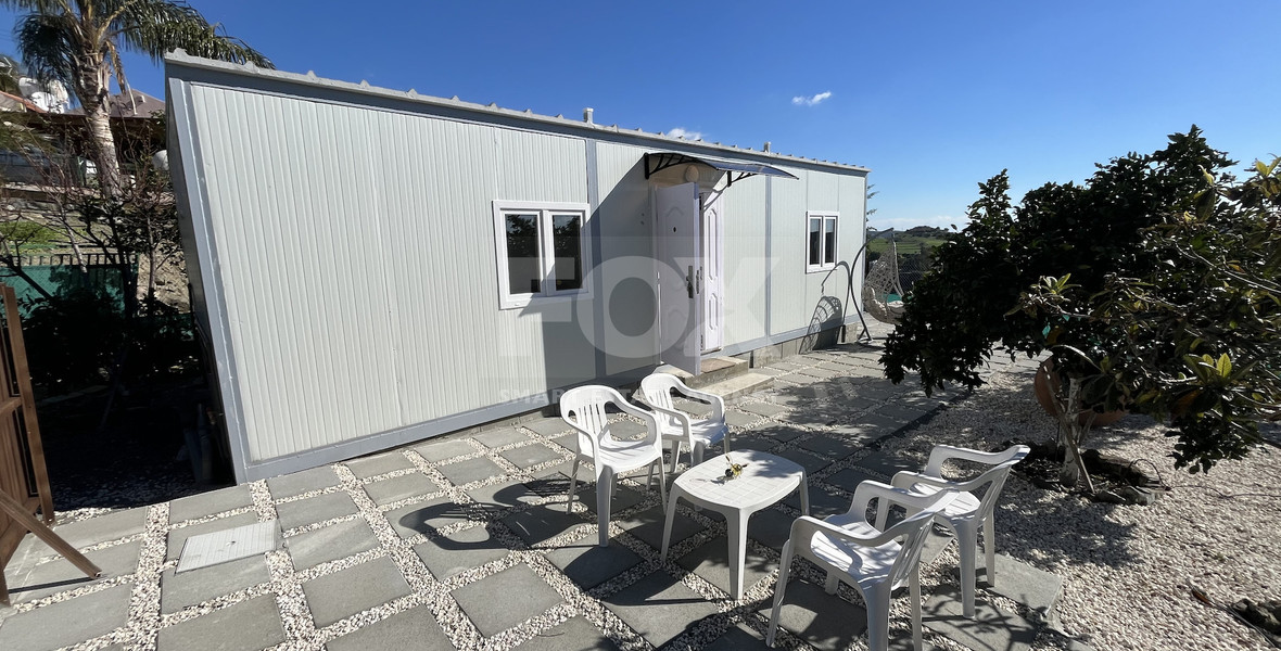 For Rent Prefabricated House -Bills Included- with Garden in Monagroulli