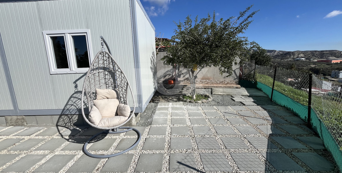 For Rent Prefabricated House -Bills Included- with Garden in Monagroulli