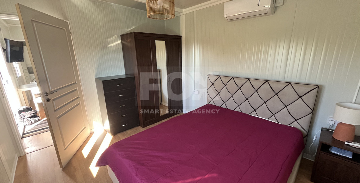 For Rent Prefabricated House -Bills Included- with Garden in Monagroulli