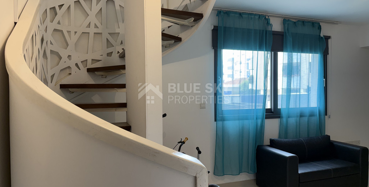 RENT: FURNISHED DUPLEX 3 BEDROOMS AND 3 BATHROOMS IN AGIOS NIKOLAOS AREA OF LIMASSOL