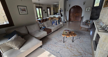 Luxury 3+1 Bedroom Villa for Sale in Aphrodite Hills Golf Resort with Sea & Golf Views