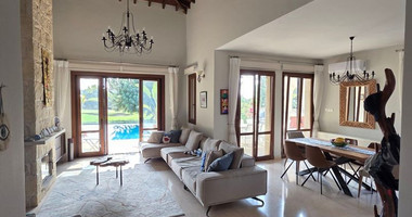 Luxury 3+1 Bedroom Villa for Sale in Aphrodite Hills Golf Resort with Sea & Golf Views