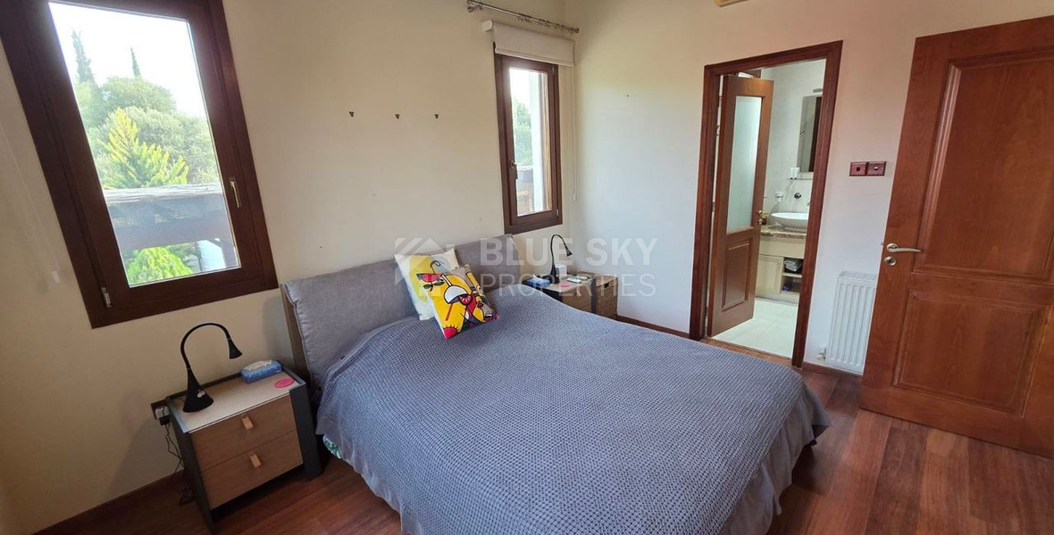 Luxury 3+1 Bedroom Villa for Sale in Aphrodite Hills Golf Resort with Sea & Golf Views