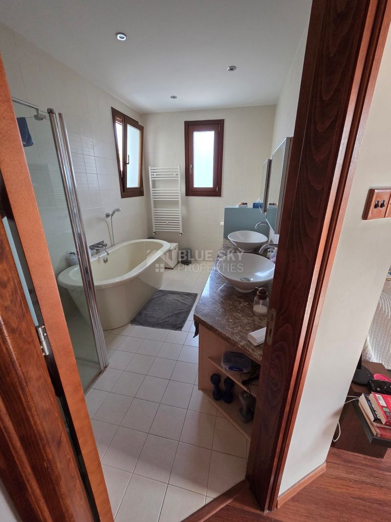 Luxury 3+1 Bedroom Villa for Sale in Aphrodite Hills Golf Resort with Sea & Golf Views