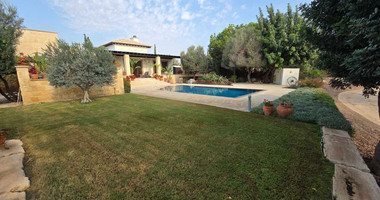 Luxury 3+1 Bedroom Villa for Sale in Aphrodite Hills Golf Resort with Sea & Golf Views
