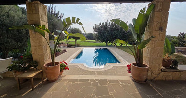 Luxury 3+1 Bedroom Villa for Sale in Aphrodite Hills Golf Resort with Sea & Golf Views