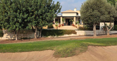 Luxury 3+1 Bedroom Villa for Sale in Aphrodite Hills Golf Resort with Sea & Golf Views