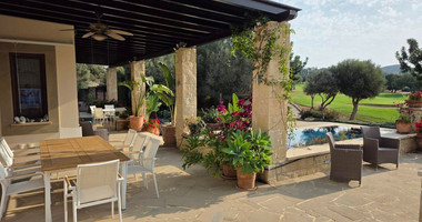 Luxury 3+1 Bedroom Villa for Sale in Aphrodite Hills Golf Resort with Sea & Golf Views