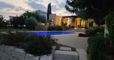 Luxury 3+1 Bedroom Villa for Sale in Aphrodite Hills Golf Resort with Sea & Golf Views