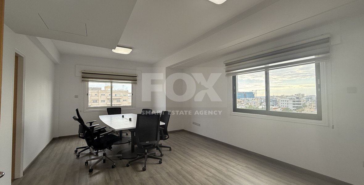 RENT: OFFICES 130 SQM OPTIONAL FURNISHED ON MAIN GRIVA DIGENI AVENUES, NEAPOLIS
