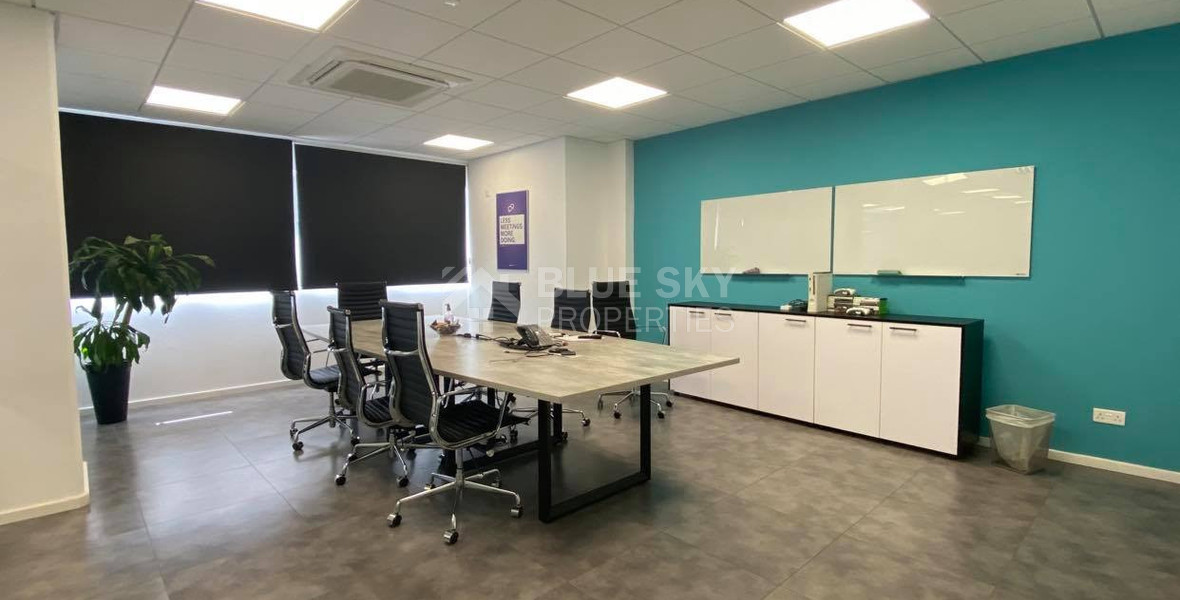Prime Office Space for Rent - High-Visibility Location | Omonoias & Pafou Avenue, Limassol