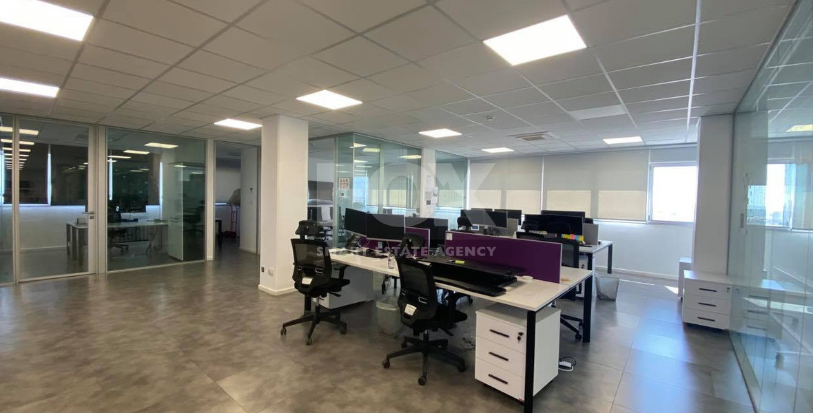 Prime Office Space for Rent - High-Visibility Location | Omonoias & Pafou Avenue, Limassol
