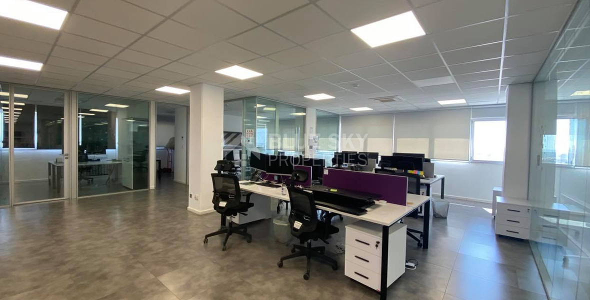 Prime Office Space for Rent - High-Visibility Location | Omonoias & Pafou Avenue, Limassol