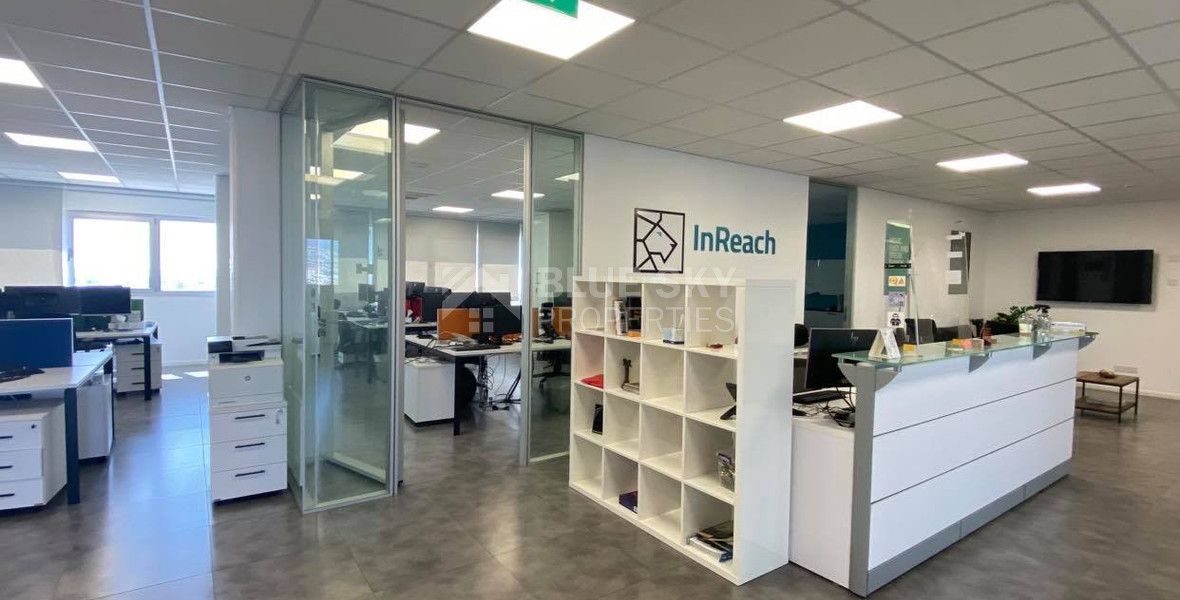 Prime Office Space for Rent - High-Visibility Location | Omonoias & Pafou Avenue, Limassol