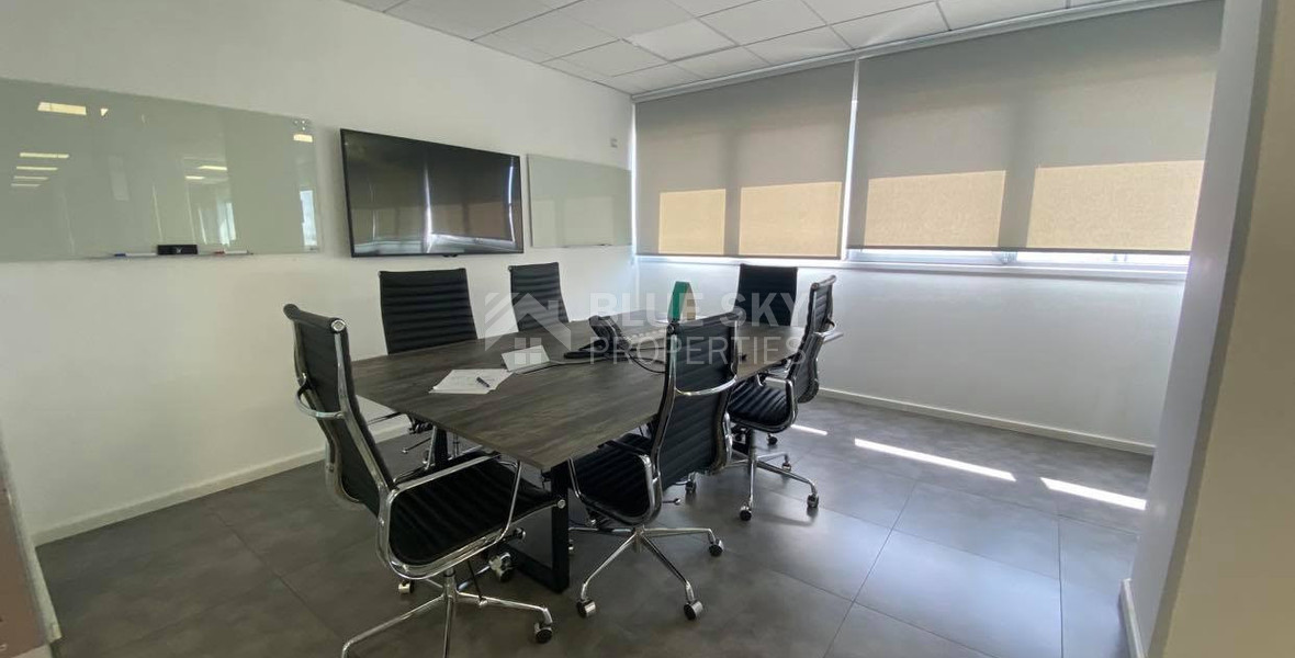 Prime Office Space for Rent - High-Visibility Location | Omonoias & Pafou Avenue, Limassol