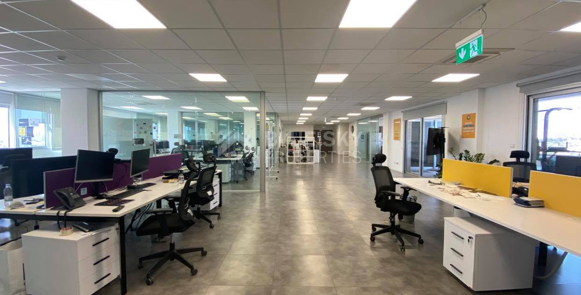 Prime Office Space for Rent - High-Visibility Location | Omonoias & Pafou Avenue, Limassol