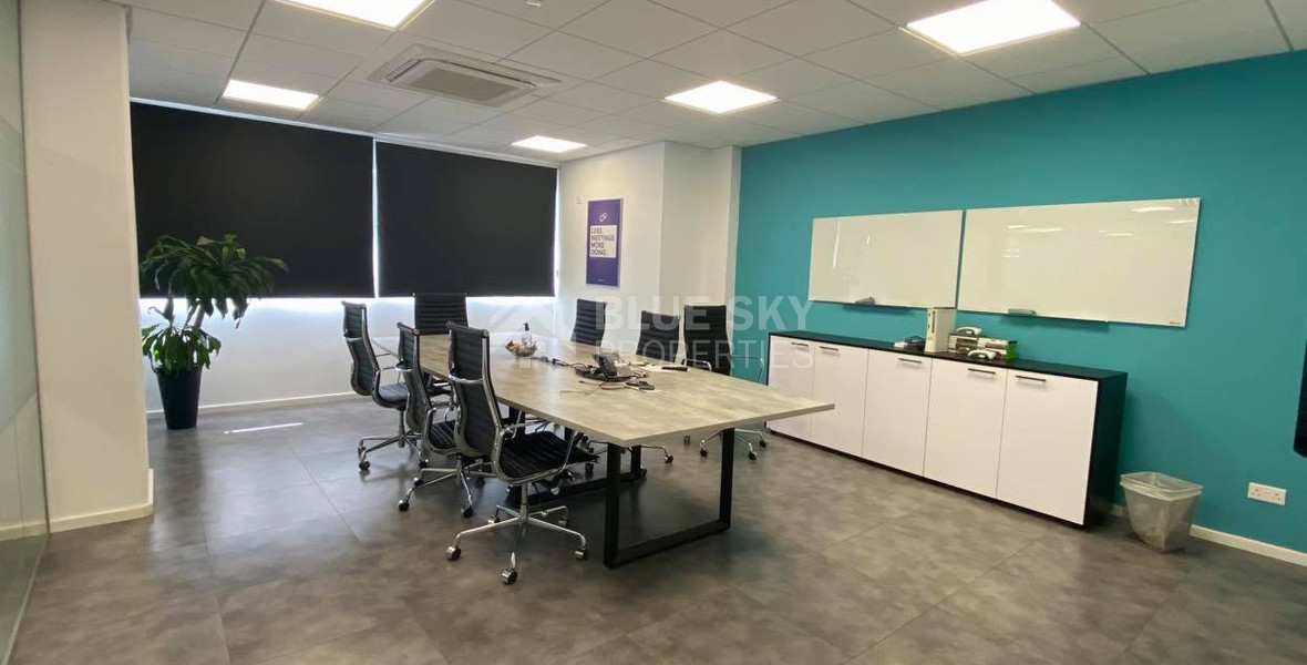 Prime Office Space for Rent - High-Visibility Location | Omonoias & Pafou Avenue, Limassol