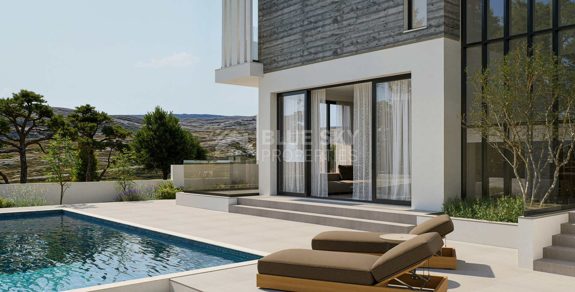 Exceptional 5-Bedroom Luxury Villa with Panoramic Sea & City Views in Agios Athanasios – Limassol