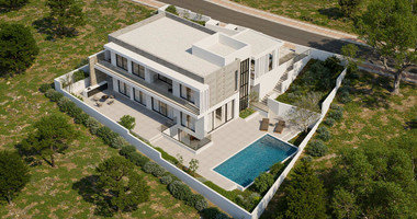 Exceptional 5-Bedroom Luxury Villa with Panoramic Sea & City Views in Agios Athanasios – Limassol