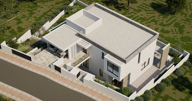 Exceptional 5-Bedroom Luxury Villa with Panoramic Sea & City Views in Agios Athanasios – Limassol