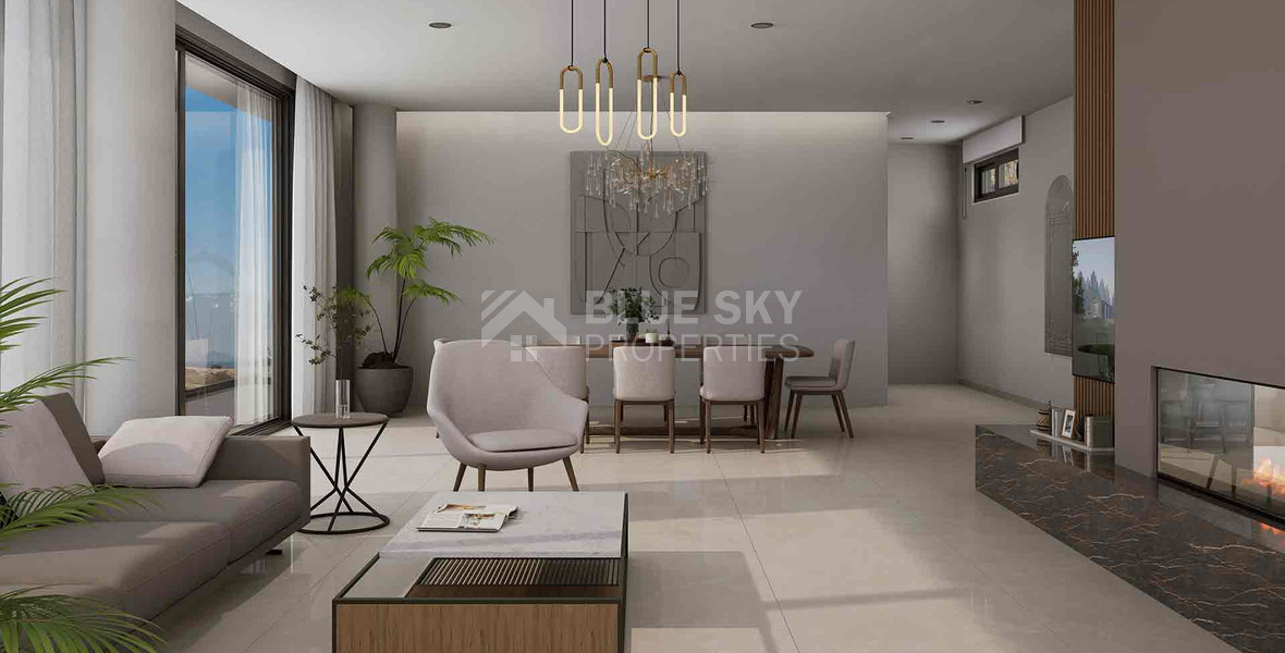 Panoramic 5-Bedroom Luxury Villa with Sea & City Views Agios Athanasios, Limassol