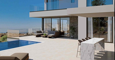 Panoramic 5-Bedroom Luxury Villa with Sea & City Views Agios Athanasios, Limassol