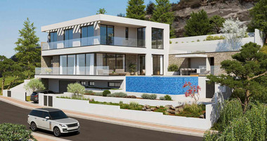 Panoramic 5-Bedroom Luxury Villa with Sea & City Views Agios Athanasios, Limassol