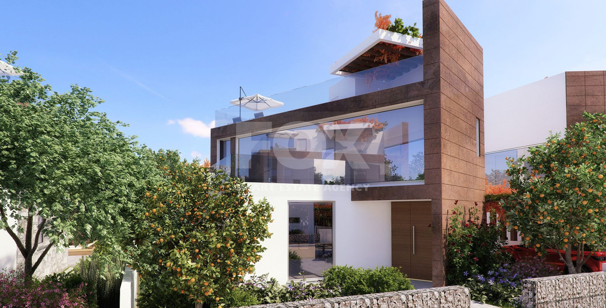 Ultra-Modern Three-Bedroom Detached House for Sale in Zakaki