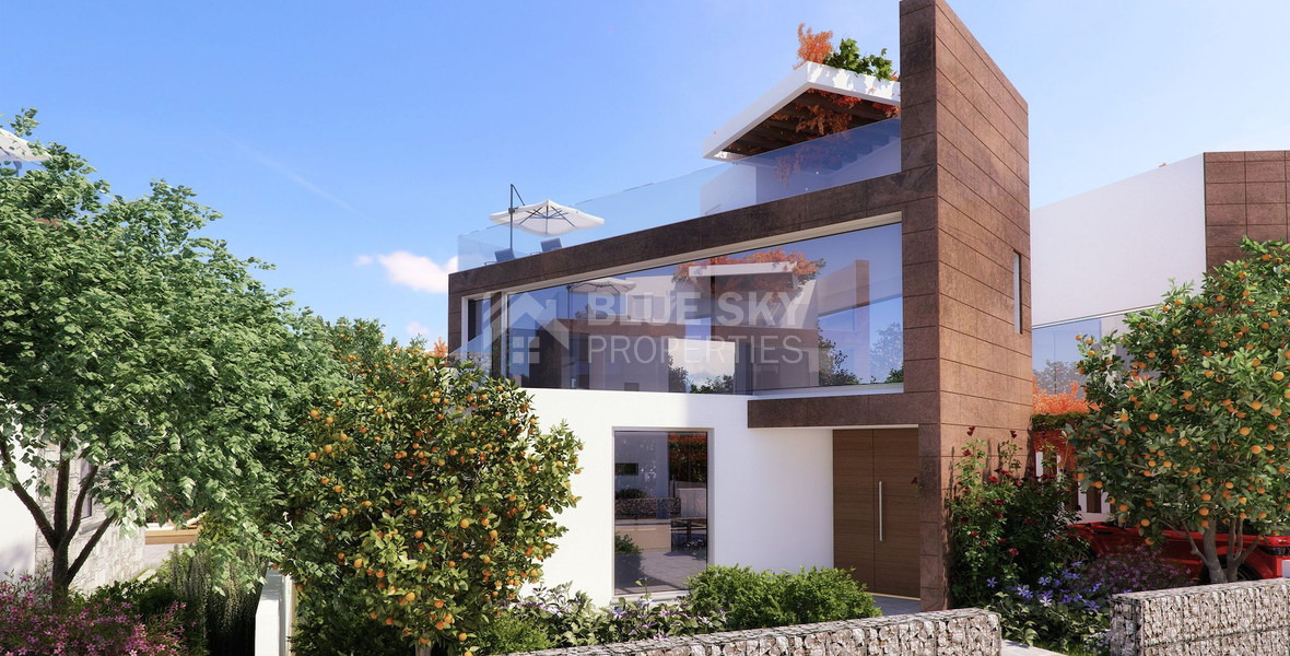 Ultra-Modern Three-Bedroom Detached House for Sale in Zakaki