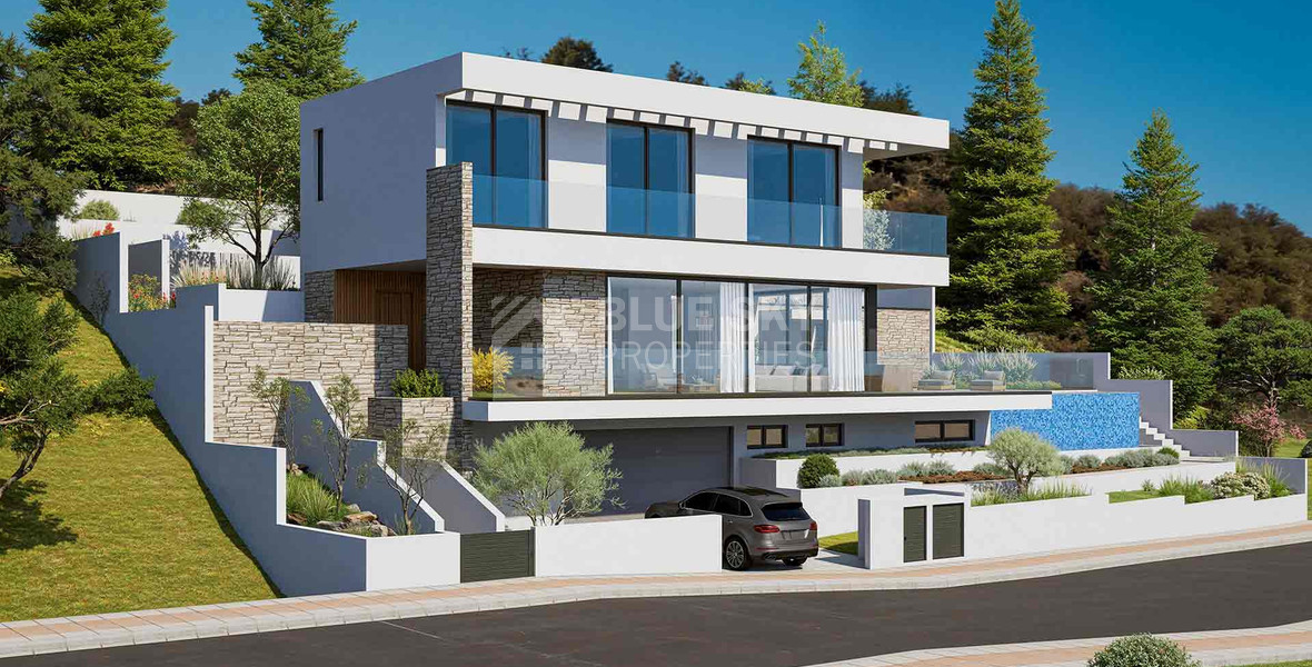 Iconic Ultra-Luxury 5-Bedroom Villa with Panoramic Views For Sale in Agios Athanasios – Limassol