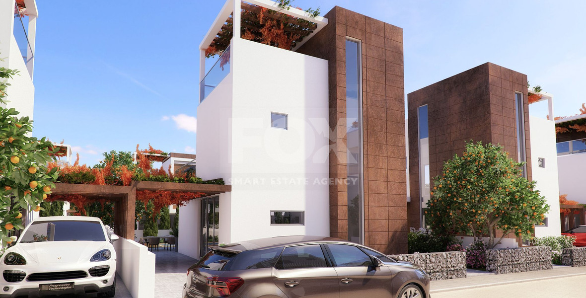 Ultra-Modern Two-Bedroom Detached House with swimming pool and roof top for Sale in Zakaki