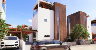 Ultra-Modern Two-Bedroom Detached House with swimming pool and roof top for Sale in Zakaki
